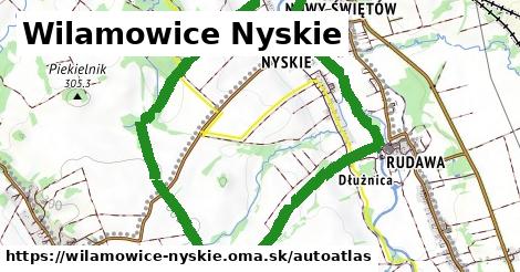 ikona Mapa autoatlas v wilamowice-nyskie