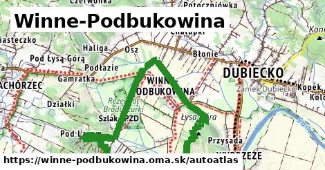 ikona Mapa autoatlas v winne-podbukowina