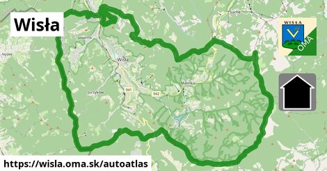 ikona Mapa autoatlas v wisla