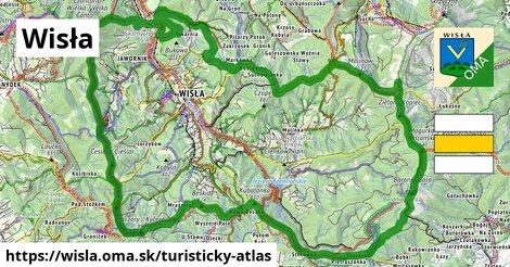 ikona Turistická mapa turisticky-atlas v wisla