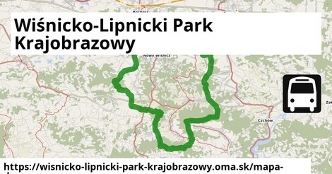 ikona Mapa dopravy mapa-dopravy v wisnicko-lipnicki-park-krajobrazowy