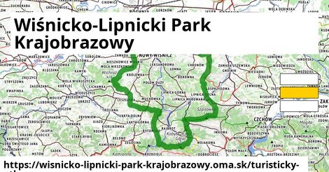 ikona Turistická mapa turisticky-atlas v wisnicko-lipnicki-park-krajobrazowy