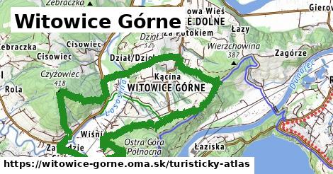 ikona Turistická mapa turisticky-atlas v witowice-gorne