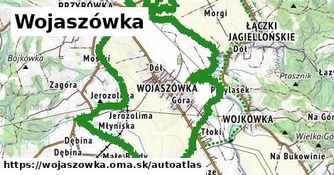 ikona Mapa autoatlas v wojaszowka