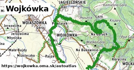 ikona Mapa autoatlas v wojkowka