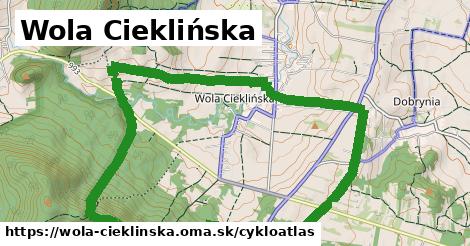 ikona Cyklo cykloatlas v wola-cieklinska