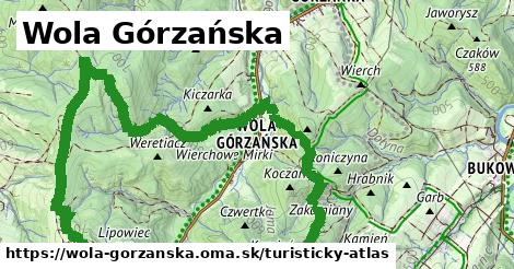 ikona Turistická mapa turisticky-atlas v wola-gorzanska