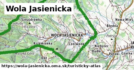 ikona Turistická mapa turisticky-atlas v wola-jasienicka