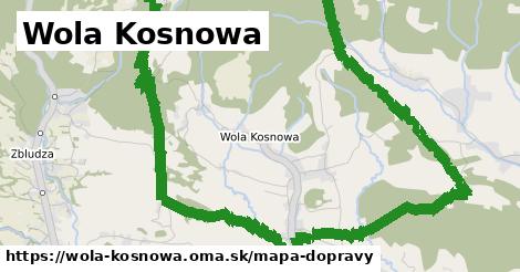 ikona Mapa dopravy mapa-dopravy v wola-kosnowa