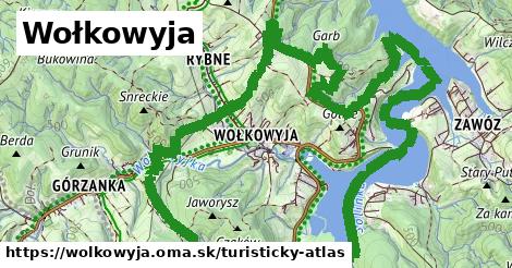 ikona Turistická mapa turisticky-atlas v wolkowyja