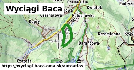 ikona Mapa autoatlas v wyciagi-baca