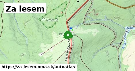 ikona Mapa autoatlas v za-lesem