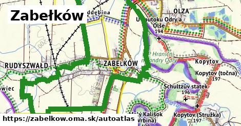 ulice v Zabełków