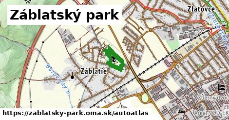 ikona Mapa autoatlas v zablatsky-park