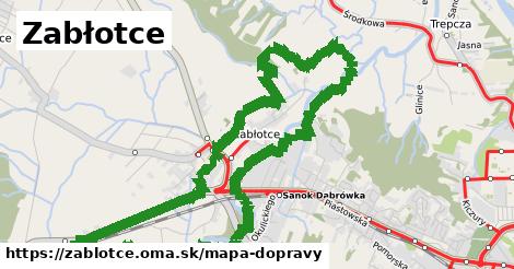 ikona Mapa dopravy mapa-dopravy v zablotce