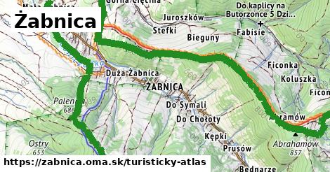 ikona Turistická mapa turisticky-atlas v zabnica