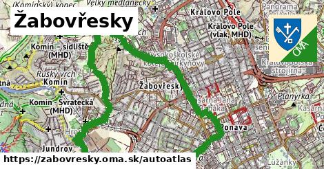 ikona Mapa autoatlas v zabovresky