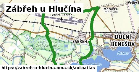 ikona Mapa autoatlas v zabreh-u-hlucina