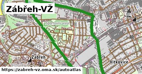 ikona Mapa autoatlas v zabreh-vz