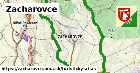 ikona Turistická mapa turisticky-atlas v zacharovce