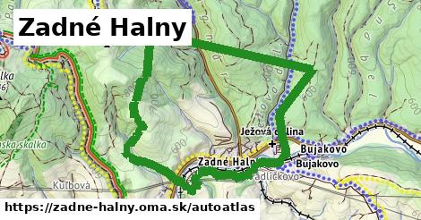 ulice v Zadné Halny