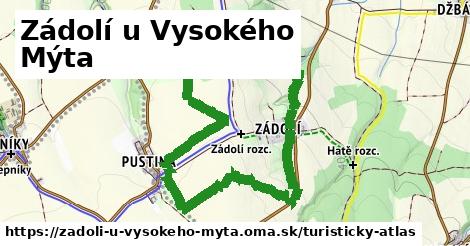 ikona Turistická mapa turisticky-atlas v zadoli-u-vysokeho-myta