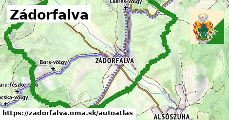 ikona Mapa autoatlas v zadorfalva