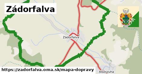 ikona Mapa dopravy mapa-dopravy v zadorfalva