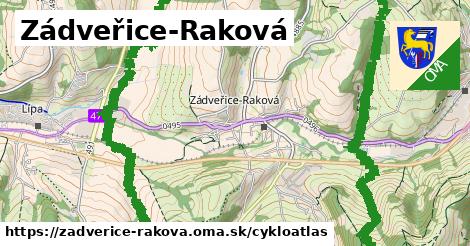 ikona Cyklo cykloatlas v zadverice-rakova