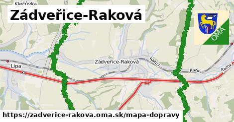 ikona Mapa dopravy mapa-dopravy v zadverice-rakova