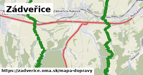 ikona Mapa dopravy mapa-dopravy v zadverice