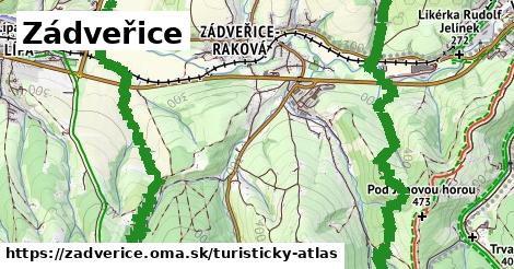 ikona Zádveřice: 0 m trás turisticky-atlas v zadverice