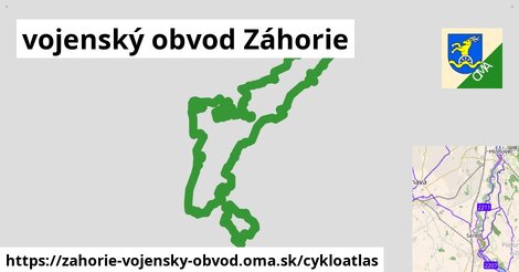 ikona Cyklo cykloatlas v zahorie-vojensky-obvod