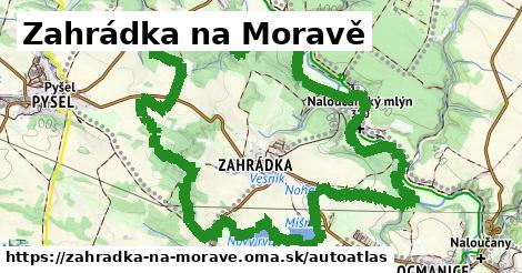 ikona Mapa autoatlas v zahradka-na-morave