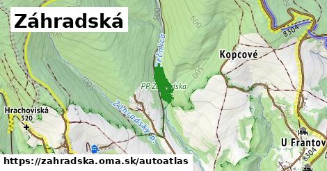 ikona Mapa autoatlas v zahradska