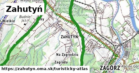 ikona Turistická mapa turisticky-atlas v zahutyn