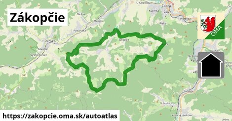 ikona Mapa autoatlas v zakopcie