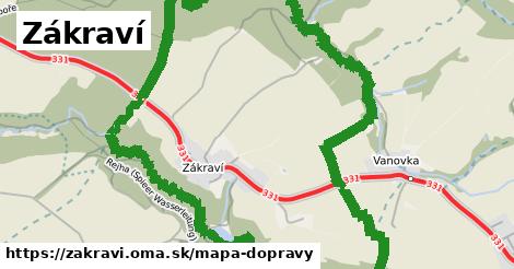 ikona Mapa dopravy mapa-dopravy v zakravi