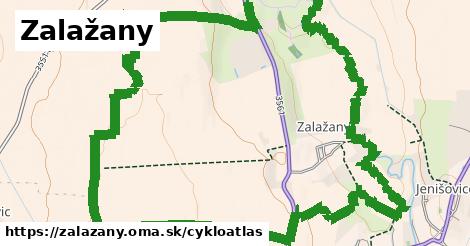 ikona Zalažany: 1,59 km trás cykloatlas v zalazany