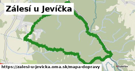 ikona Mapa dopravy mapa-dopravy v zalesi-u-jevicka