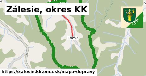 ikona Mapa dopravy mapa-dopravy v zalesie.kk