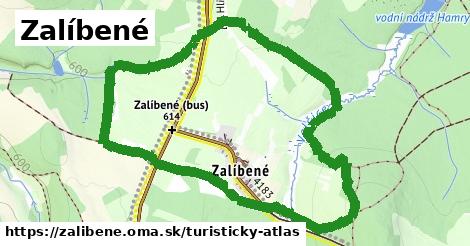 ikona Turistická mapa turisticky-atlas v zalibene