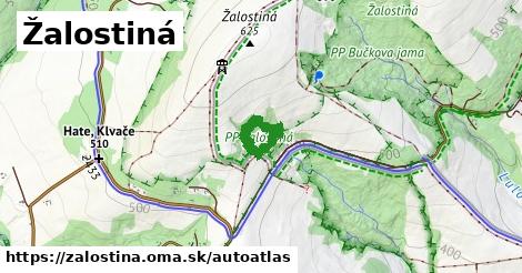 ikona Mapa autoatlas v zalostina