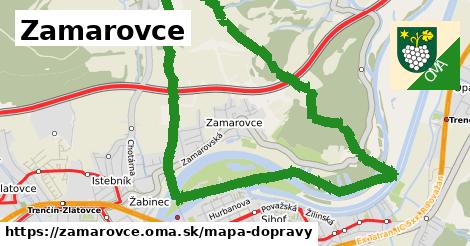 ikona Mapa dopravy mapa-dopravy v zamarovce