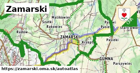 ikona Mapa autoatlas v zamarski