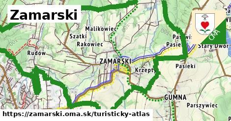 ikona Turistická mapa turisticky-atlas v zamarski