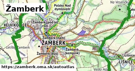 ikona Mapa autoatlas v zamberk