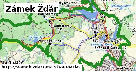 ikona Mapa autoatlas v zamek-zdar