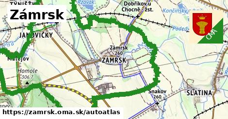 ikona Mapa autoatlas v zamrsk