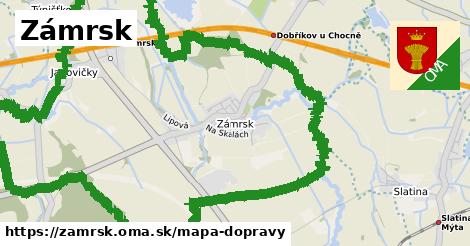 ikona Mapa dopravy mapa-dopravy v zamrsk